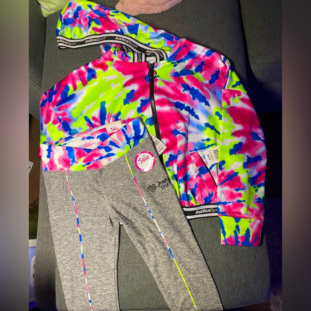 NWT 2 pc. Girls Justice set (7/8)